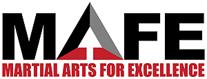 Logo for MAFE-Martial Arts For Excellence